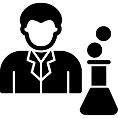 Sticker - Lab Technician Icon