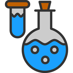 Wall Mural - Chemical Analysis Icon