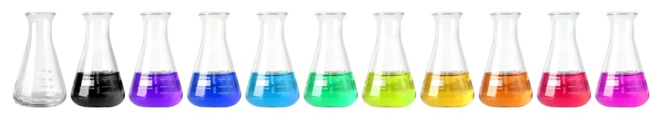 flask on transparent background