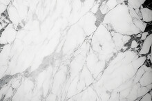 White Background Marble Stone Texture, White And Grey Pattern Of Stone Surface. Generative AI.


