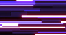 Abstract Glowing Purple Futuristic Energy Lines And Stripes Magical Hi-tech Flying Horizontally. Abstract Background