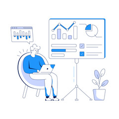 Wall Mural - data analysis