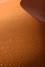 The Burnt Orange Dunes Of The Namib Rand Nature Reserve.