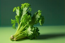  A Bunch Of Green Leafy Vegetables On A Green Surface With A Green Background And A Green Background With A Green Background And A Green Background With A Green Border And White Border With A.