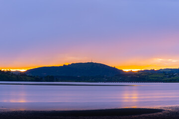 Poster - Dramatic sunrise landscape