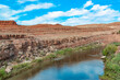 Desert river in Utah