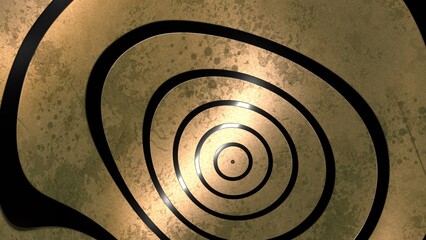 Poster - Abstract background of waves and lines. Decoration or screensaver.