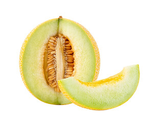 Wall Mural - yellow melon on transparent png