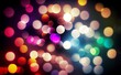 LED soft out of focus bokeh effect background
generative ai