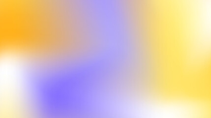 Poster - Colorful gradient background. Yellow, purple, orange wallpaper. Pastel blurred surface. Soft spring lavender color texture. Abstract vector 