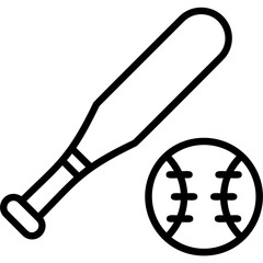 Sticker - Baseball Icon