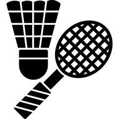 Poster - Badminton Icon