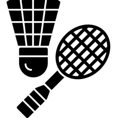 Poster - Badminton Icon