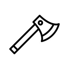 Sticker - Wood Axe Icon