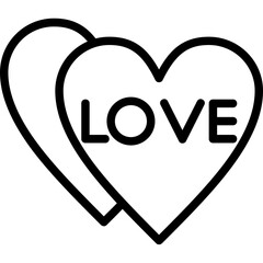 Sticker - Love Icon