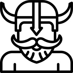 Wall Mural - Viking Icon