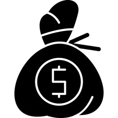 Wall Mural - Money Bag Icon