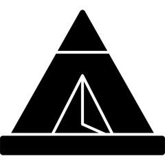 Poster - Tent Icon