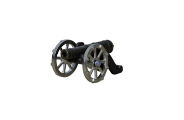 Wall Mural - cannon isolated on white