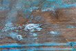 © JPC-PROD - Wooden board texture in blue cracked tone. Abstract background and texture for design.