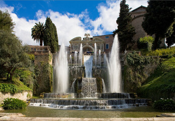 Wall Mural - Tivoli, Roma. Fontane di Villa d'Este
