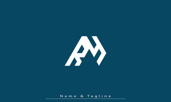 Alphabet letters Initials Monogram logo RY , YR