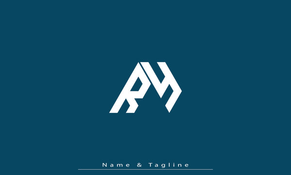 Alphabet letters Initials Monogram logo RY , YR