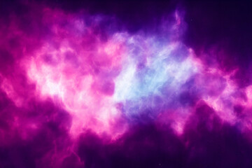 Wall Mural - stars, nebula and stardust - psychodelic science fiction background