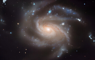 Wall Mural - gas nebula - stars - sun - pillars of creation - deep space - astrophotograph - galaxys - deep field