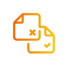 version gradient icon