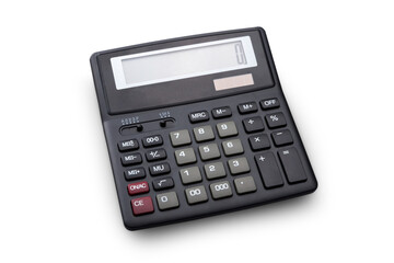 Plastic classic mathematical calculator with buttons