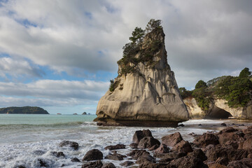 Canvas Print - New Zealand coast