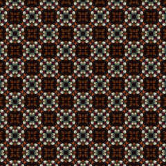 Poster - Digital computer graphics seamless pattern. Texture design for fabric, wallpaper, background.