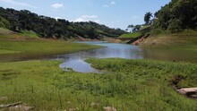 Natural Nature Of Our Brazil, Clean Water From Dams In São Paulo, Mato Verde