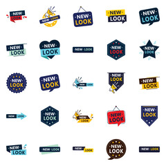 Sticker - 25 highquality vector elements for a polished and professional new look