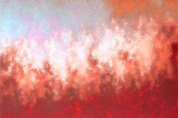 Wall Mural - impressionistic modern oil painting and sparkling wallpaper, color transitions, geometrics, volumetr