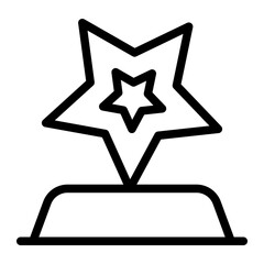 Sticker - trophy icon