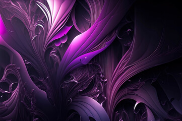 Wall Mural - elegant purple abstract wallpaper, purple background