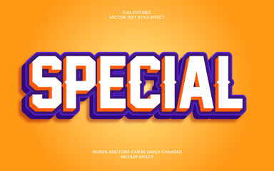 Wall Mural - Special Text Effect