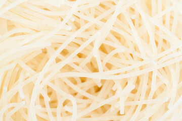 Poster - Intricate patterns of boiled noodles.