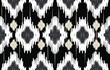 © S_Chanjai246 - Ethnic abstract ikat art. Fabric Morocco, geometric ethnic pattern seamless  color oriental. Background, Design for fabric, curtain, carpet, wallpaper, clothing, wrapping, Batik, vector illustration