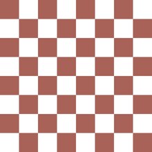 Check Seamless Pattern, Brown, White, Can Be Used In The Design Of Fashion Clothes. Bedding Sets, Curtains, Tablecloths, Notebooks
