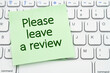Please leave a review on a keyboard