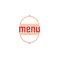 Sticker - Menu Food icon isolated on white background