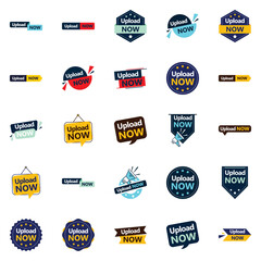 Sticker - Upload Now 25 Vector Banners for Your Next Marketing Campaign