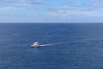 boat on the sea