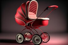 Elegant Special Red Stroller
