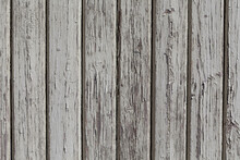 Wooden Wall With White Paint