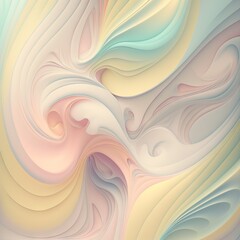  a very colorful abstract background with a wavy design on it's surface, with a pastel color scheme and a soft pastel tone to the middle part of the image, with a. generative ai generative ai