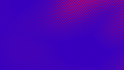 Poster - Abstract dots halftone purple pink color pattern gradient texture background.